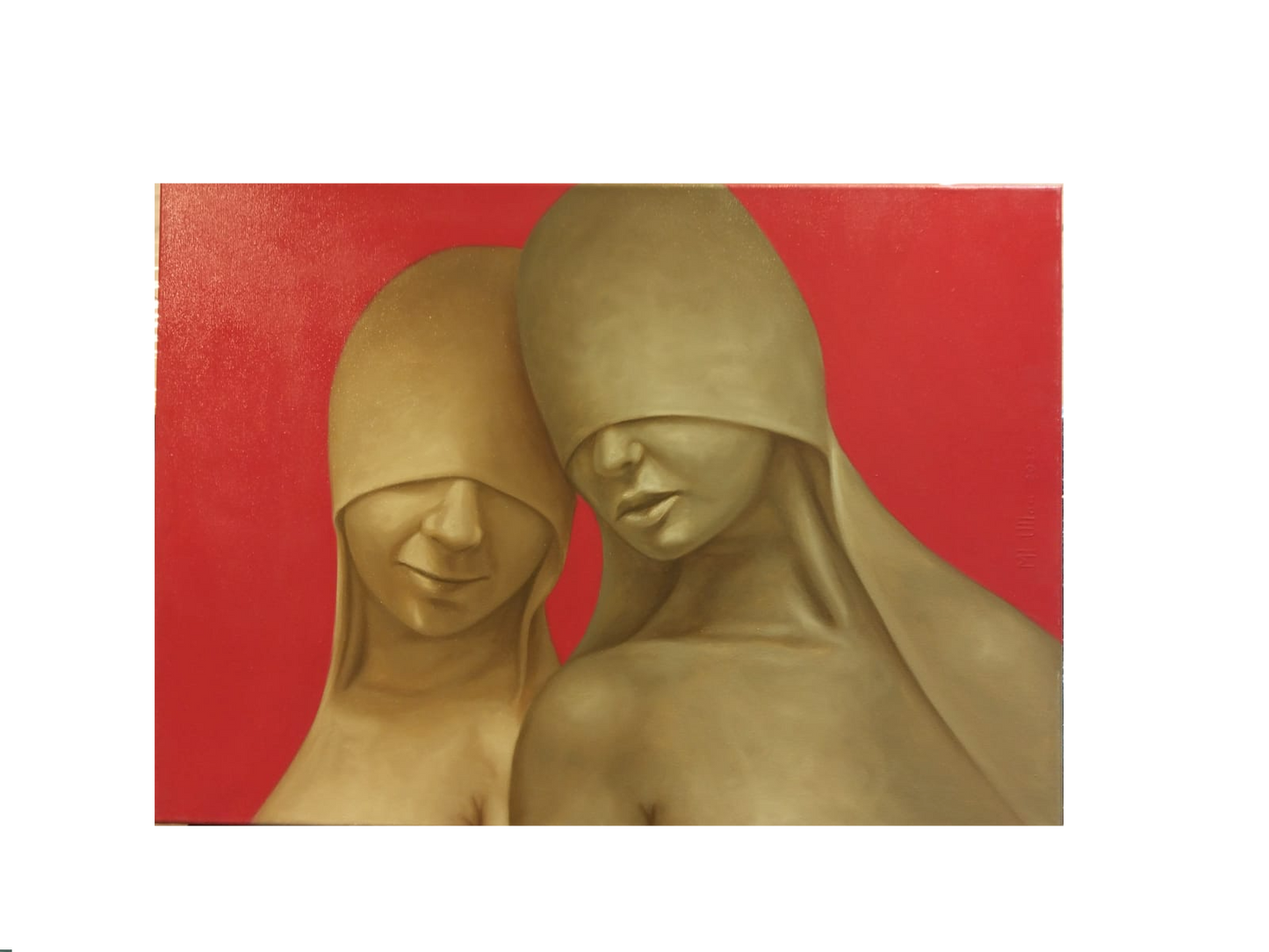Moises Ulloa - Arenas / óleo sobre tela - 50 x 70 cm