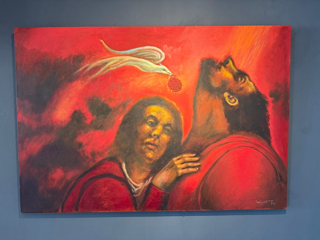 Daniel Kent – ST / Acrílico sobre tela sobre – 160 x 110 cm – 1/1