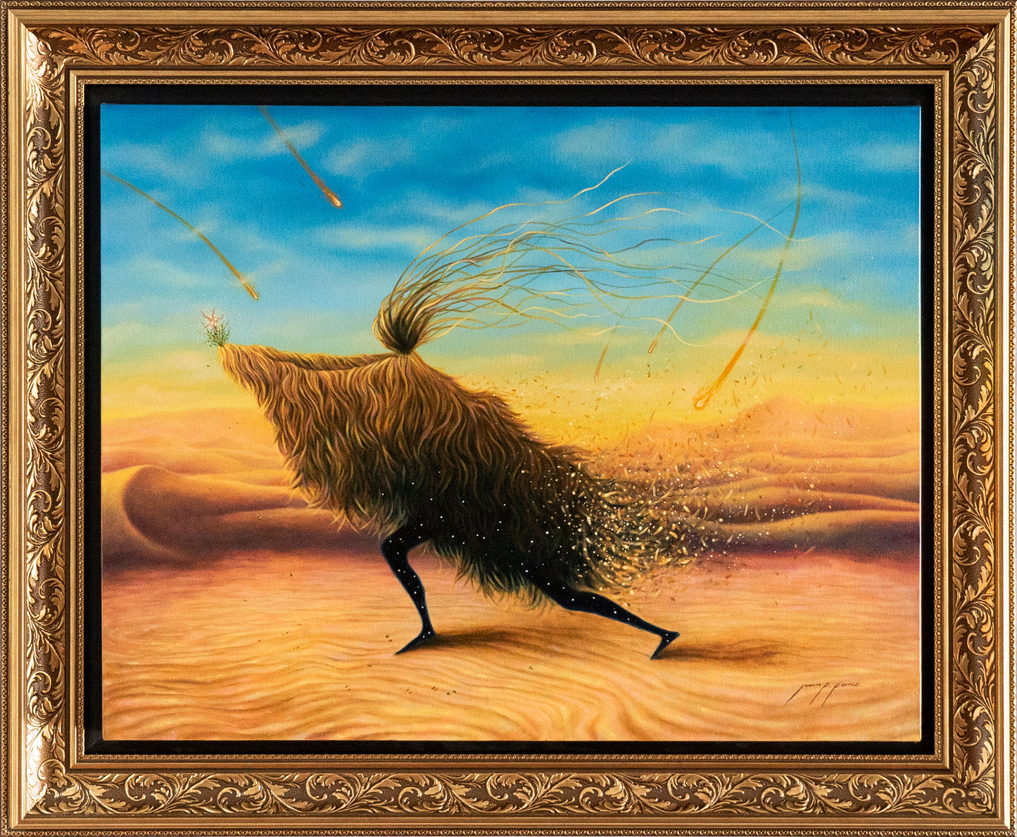 Juan Pedro Ponce – Espejismos y premoniciones / Óleo sobre tela – 90 x 70 cm – 1/1