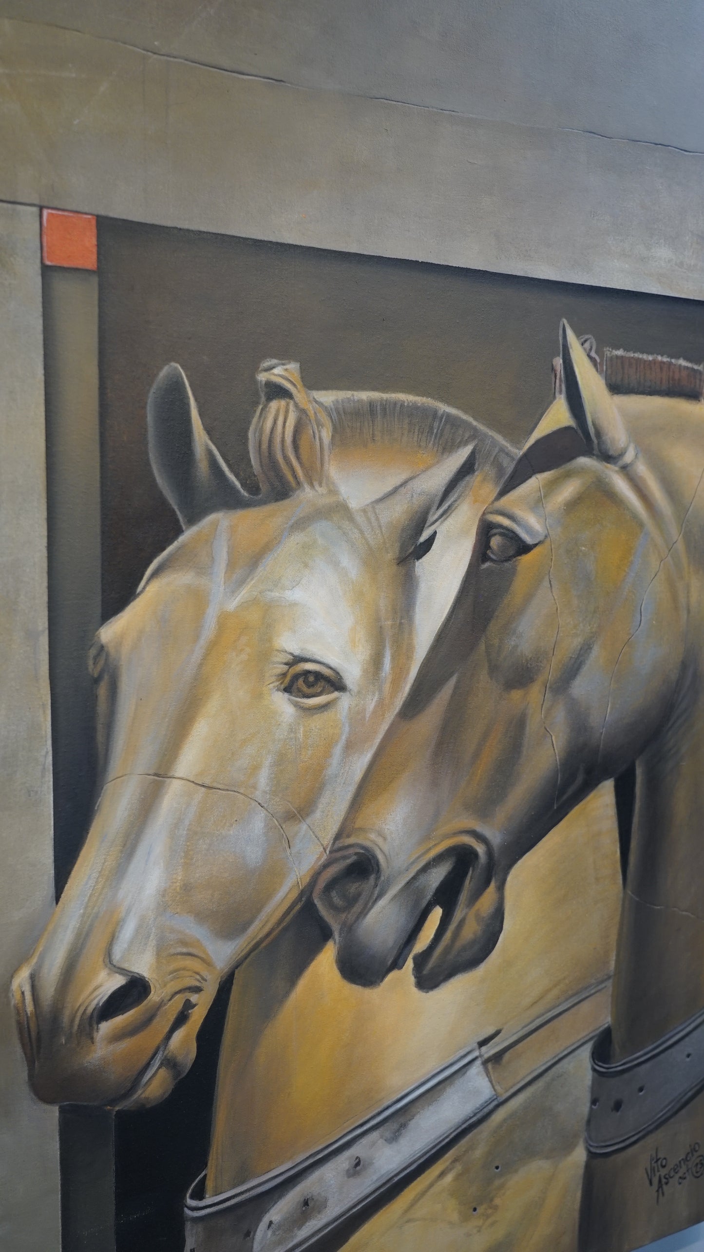 Vito Asencio - Equina evocacion / Acrílico sobre tela - 140 x 120 cm