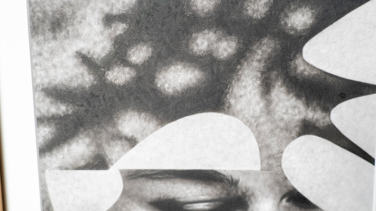 Paulina Goca - UNKNOWN + SOMBRA / Carboncillo sobre papel - 32 x 32 cm