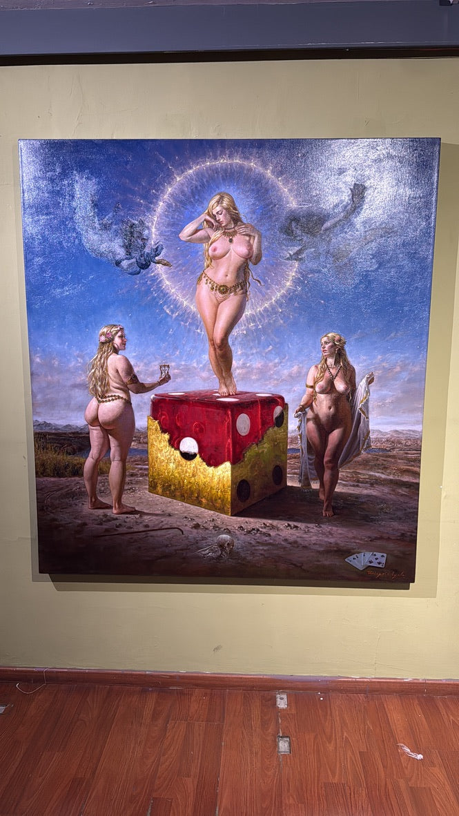 Diego Ayala – Terreno azaroso / Óleo sobre tela – 120 x 150 cm – 1/1