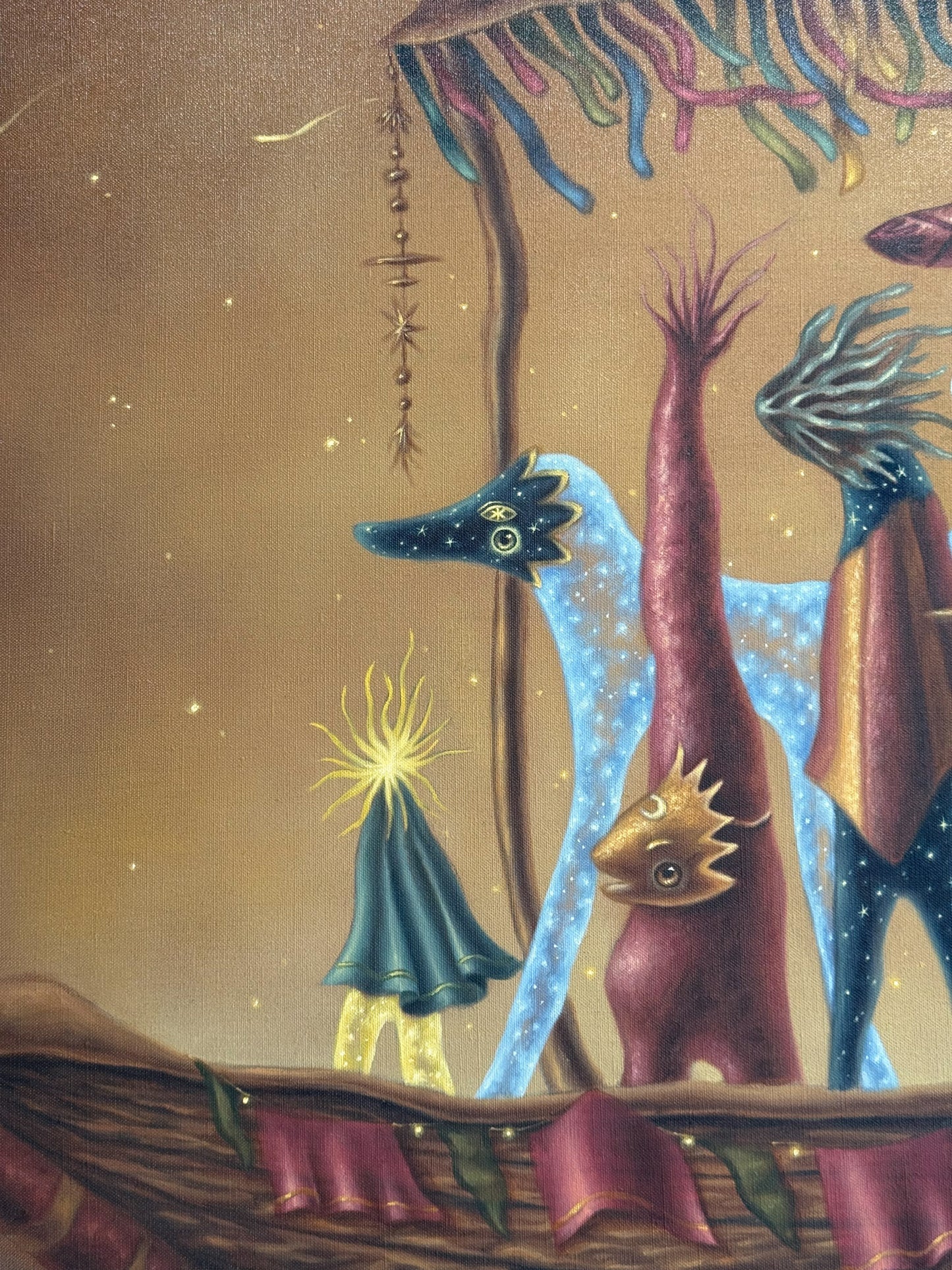 Juan Pedro Ponce – Viaje en Abra / Óleo sobre lino – 150 x 120 cm – 1/1