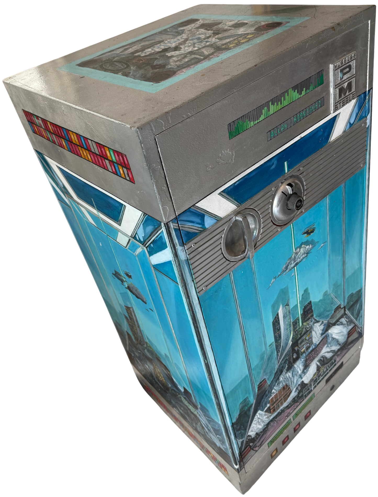 Allan Rodriguez - Caja Fuerte / Óleo sobre caja fuerte -