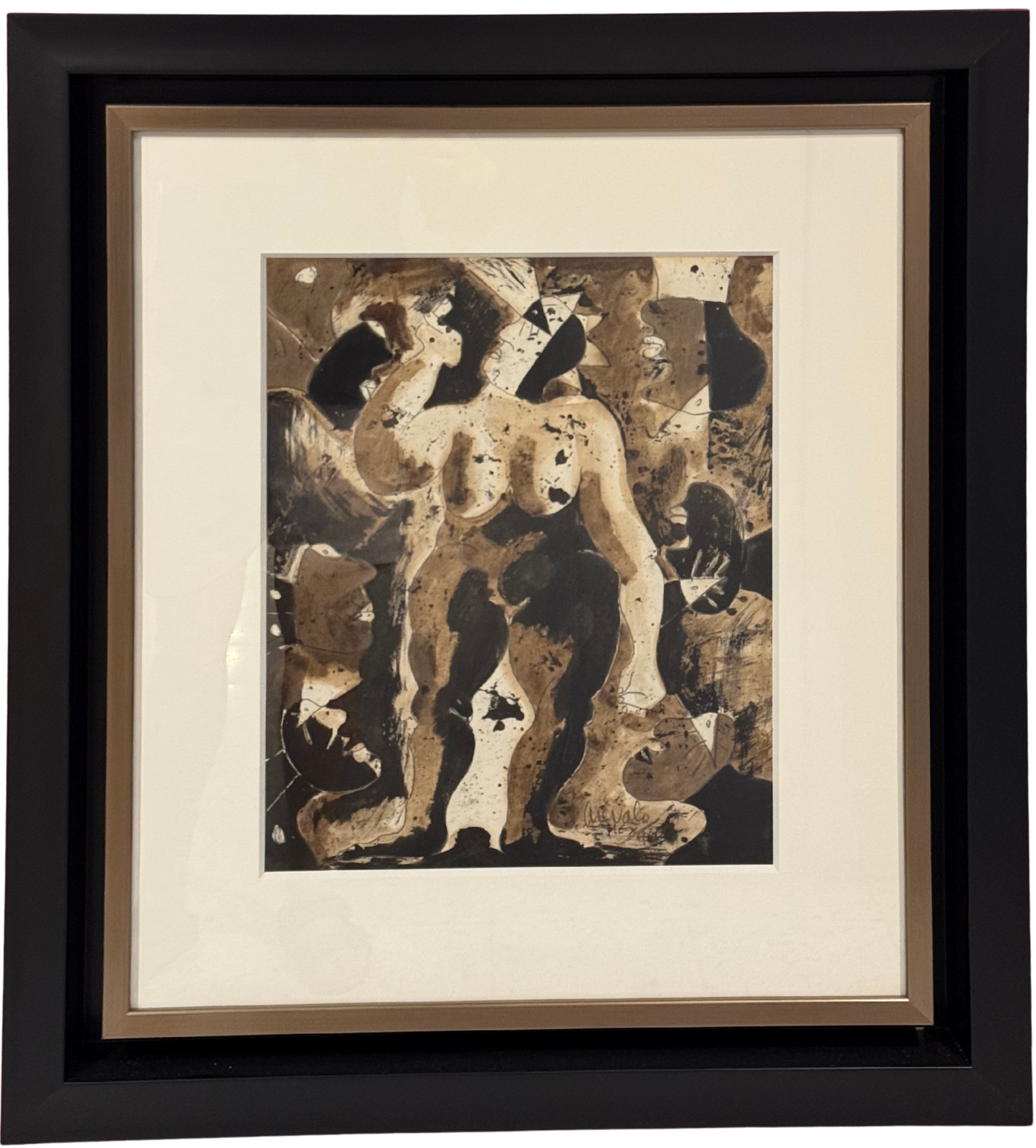 Javier Arévalo - Solas las cosas van diciendo / Acuarela sobre papel - 41.5 x 34.5 cm