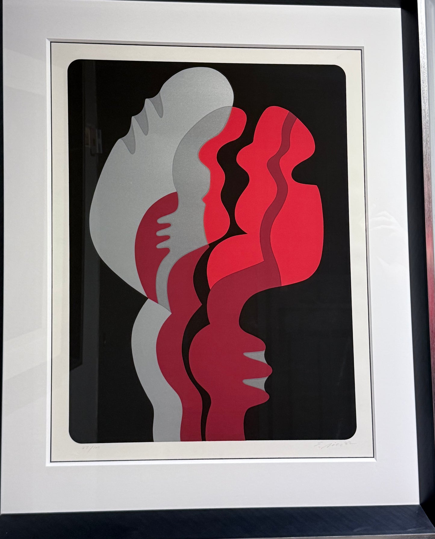 Enrique Rico - 5 / Serigrafía - 72 x 57 cm