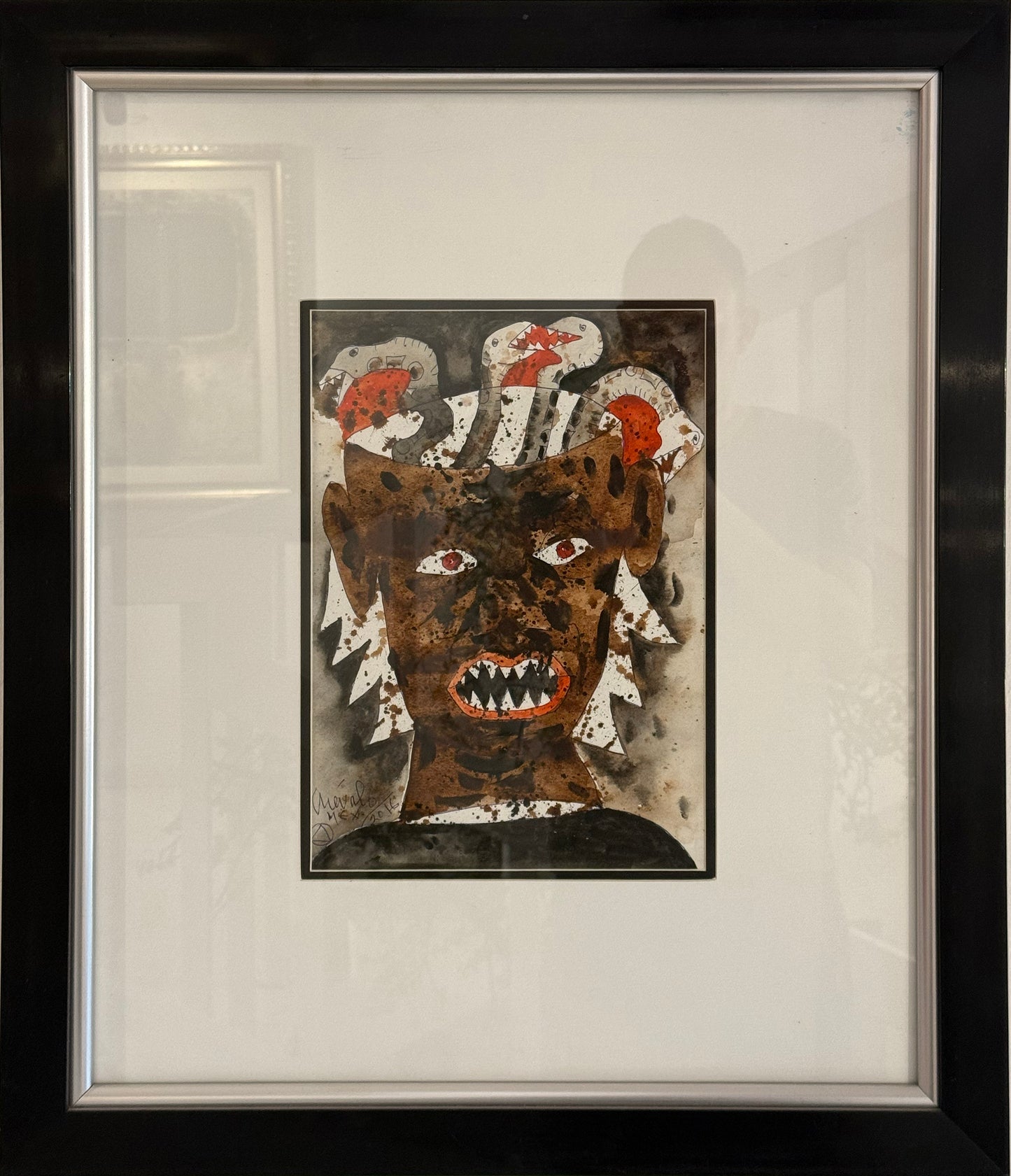 Javier Arévalo - Borra tus recuerdos sobre mi, hasta estar en ellos me molesta / Acuarela sobre papel - 34 x 24 cm