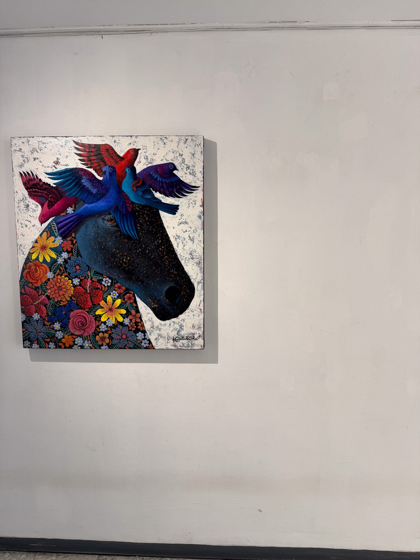 Ignacio Guerrero – Potranca guapa / Acrílico sobre tela – 80 x 90 cm – 1/1