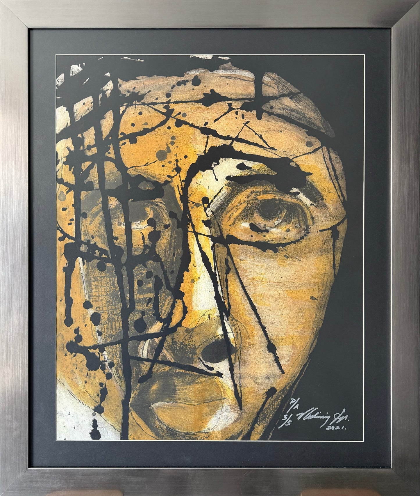 Serie P/A 5/5 / Vladimir Cora - Sin titulo 7 / Litografía - 75 x 57 cm