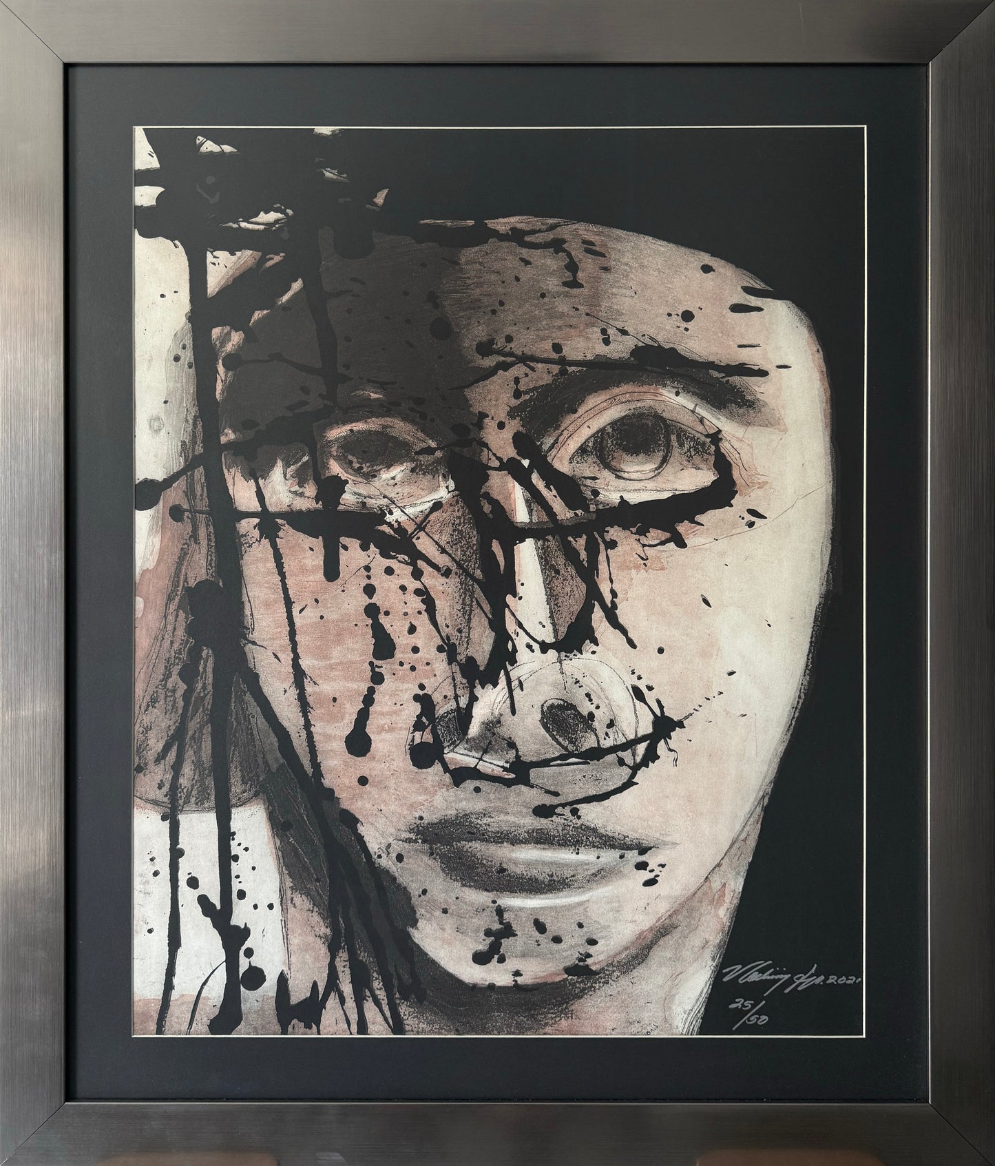 Serie 25/50 / Vladimir Cora - Sin titulo 9 / Litografía - 75 x 59 cm