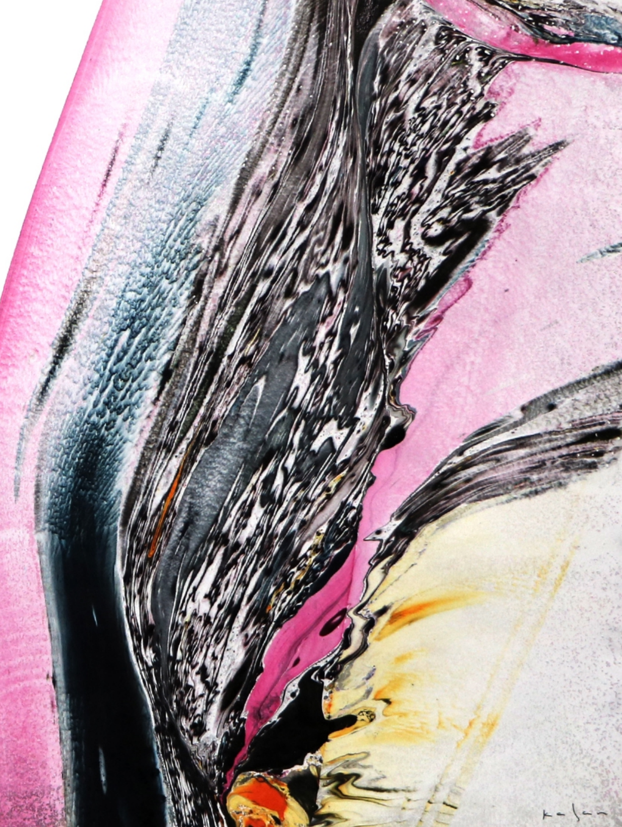 Karen Sangeado - ST. SUMINAGASHI / SUMINAGASHI sobre papel - 20 x 15 cm