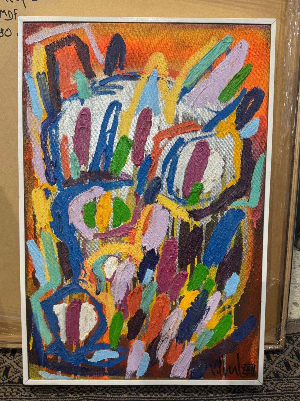 Feng Villalpando - Observando tu partida desde mi rincón favorito
/ Oleo sobre tela - 60 x 40 cm