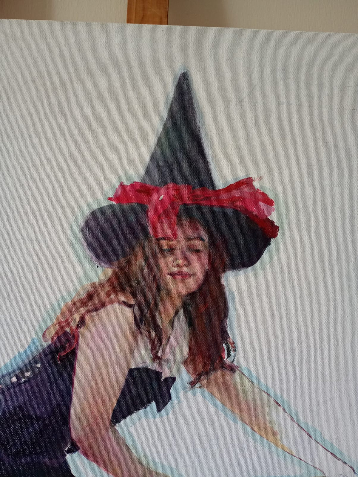 Sofia Marin – La bruja que viene de la Paca / Óleo sobre tela – 90 x 70 cm – 1/1