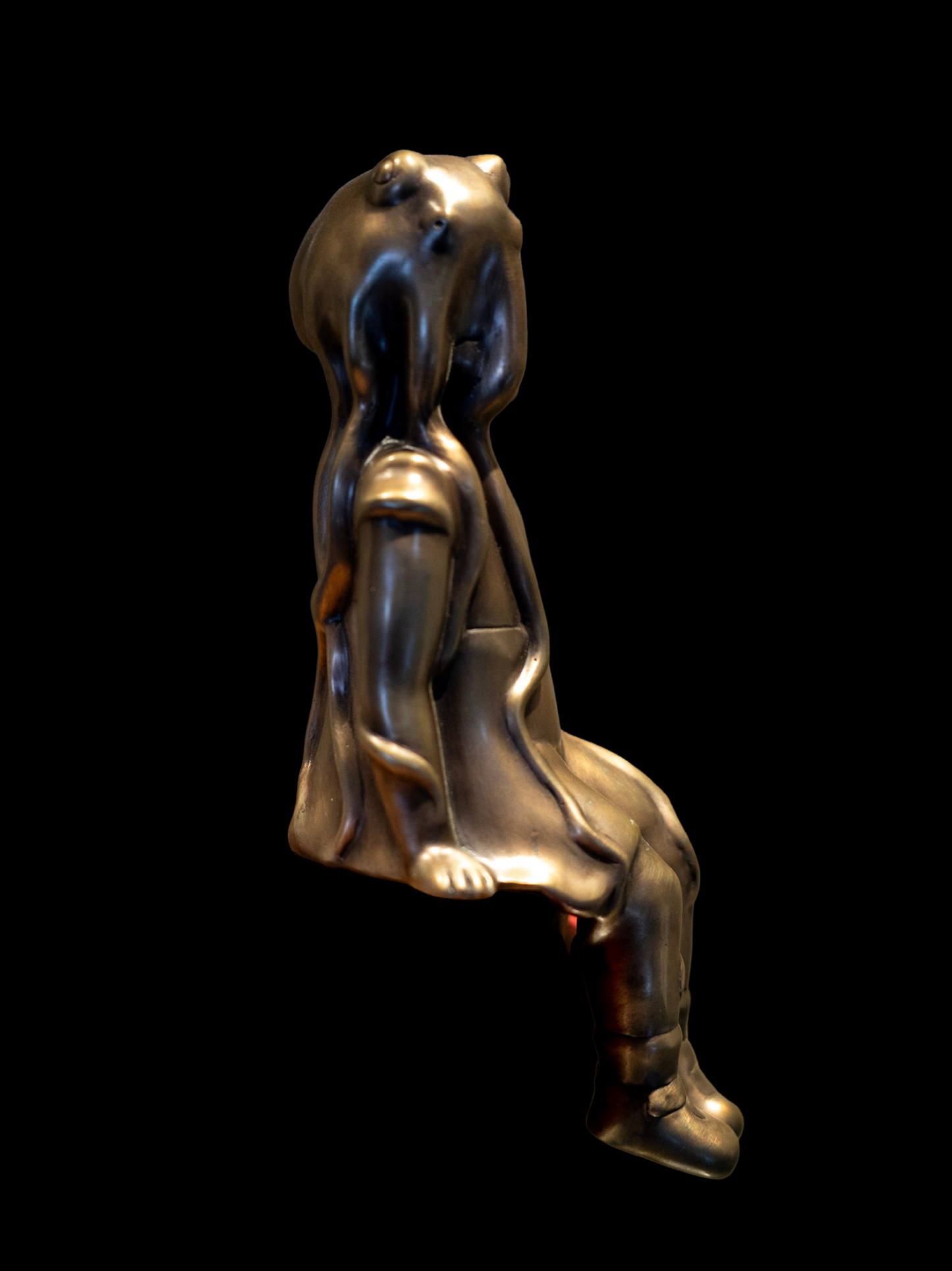 Sofia Crimen - Zona de sombras / Bronce sobre - - 4 x 8 x 3 cm
