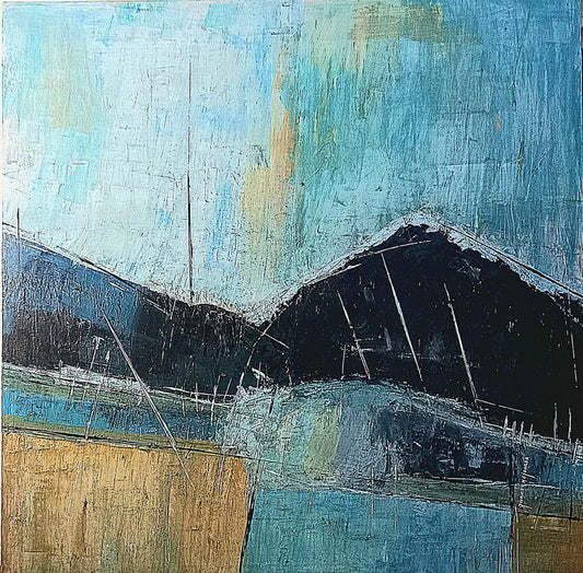 Lote 56: Ricardo Mejorada - áramo Solitario / Acrílico sobre lienzo - 100 x 100 cm