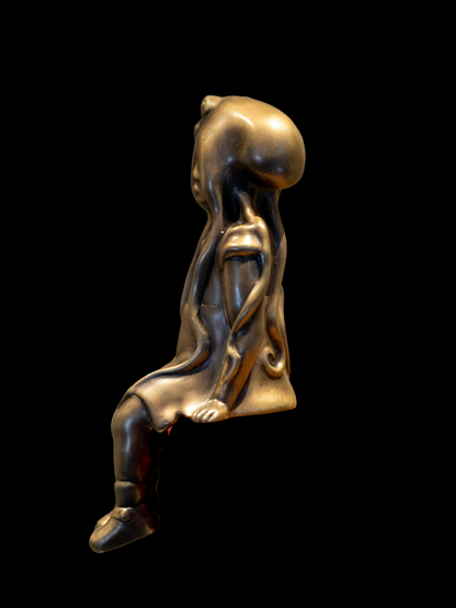 Sofia Crimen - Zona de sombras / Bronce sobre - - 4 x 8 x 3 cm