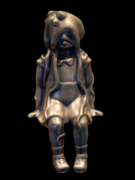 Sofia Crimen - Zona de sombras / Bronce sobre - - 4 x 8 x 3 cm