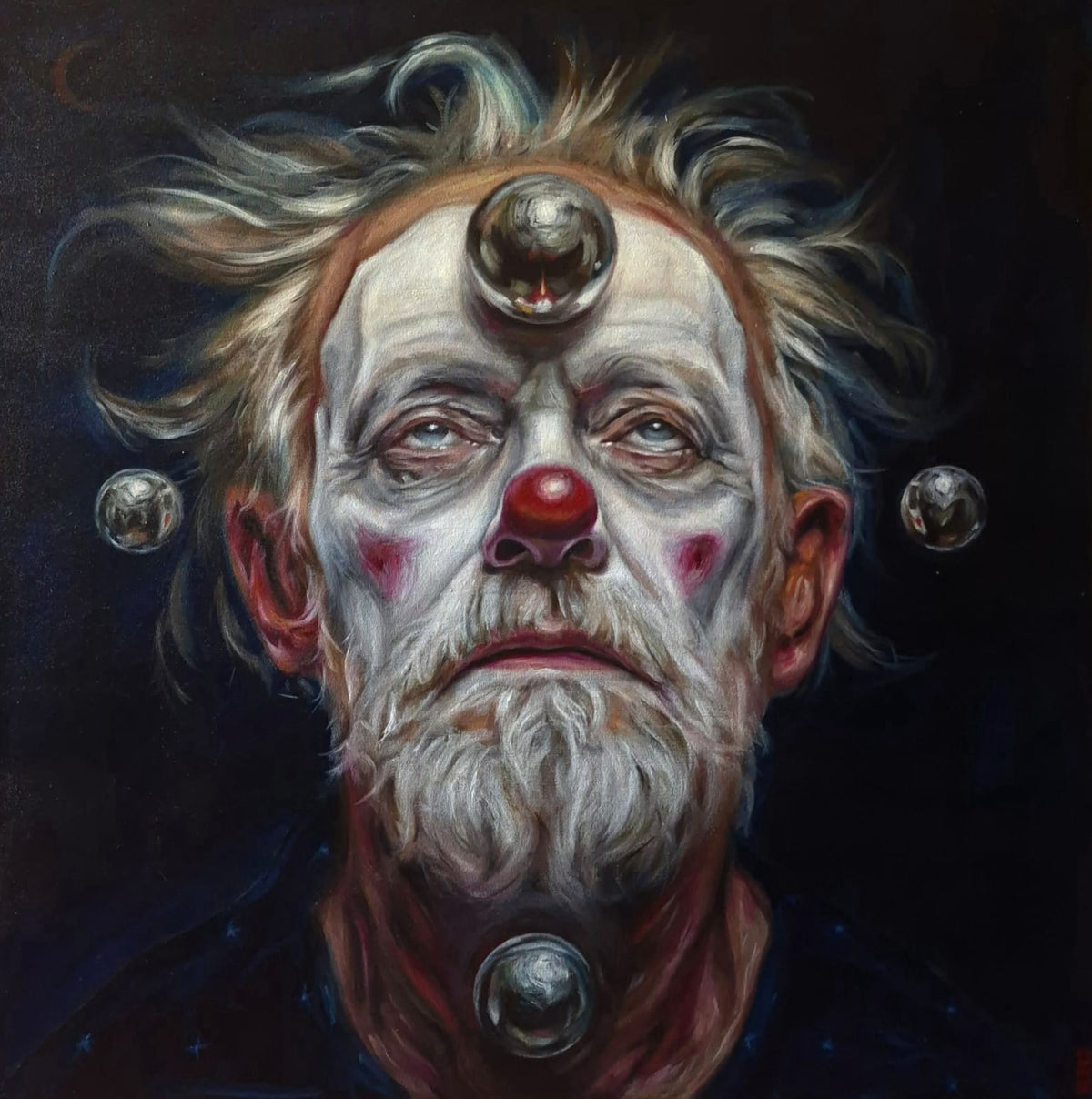 Antonio Fajama – Redencion / Óleo sobre tela – 90 x 90 cm – 1/1