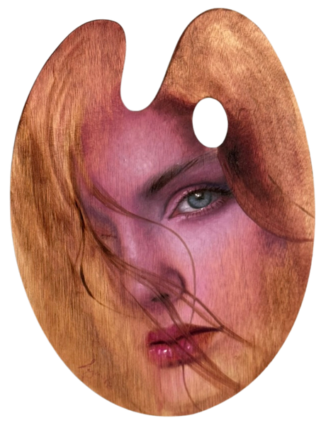 Rosario Lazcano – Génesis de color / Óleo sobre madera – 30 x 40 cm – 1/1