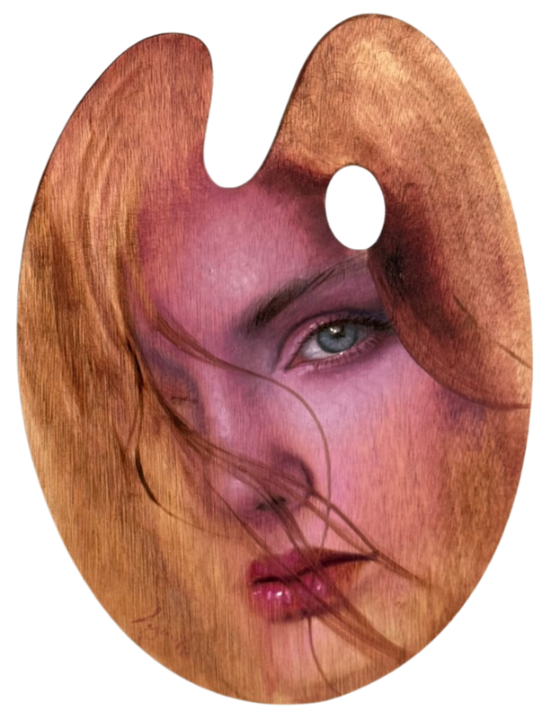 Rosario Lazcano – Génesis de color / Óleo sobre madera – 30 x 40 cm – 1/1