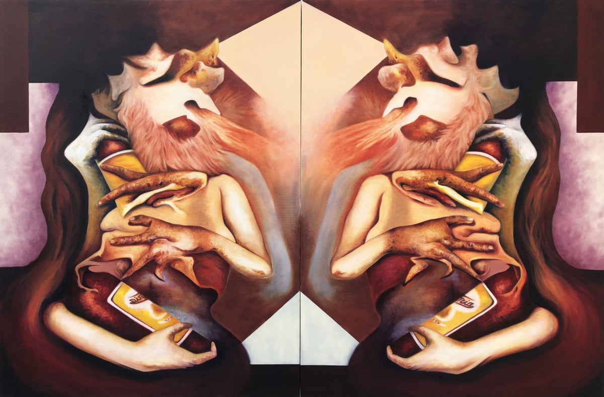 Francis NU – Ciclo heredado Confrontación y reconstrucción de la identidad. / Óleo  sobre loneta  – 120 x 180 cm – 1/1