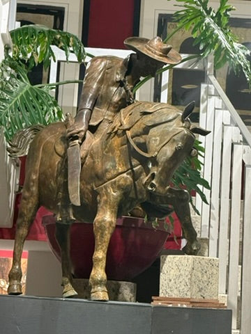 Javier Arévalo – El caballazo / Bronce a la cera perdida – 106 x 120 x 120 cm – P/A