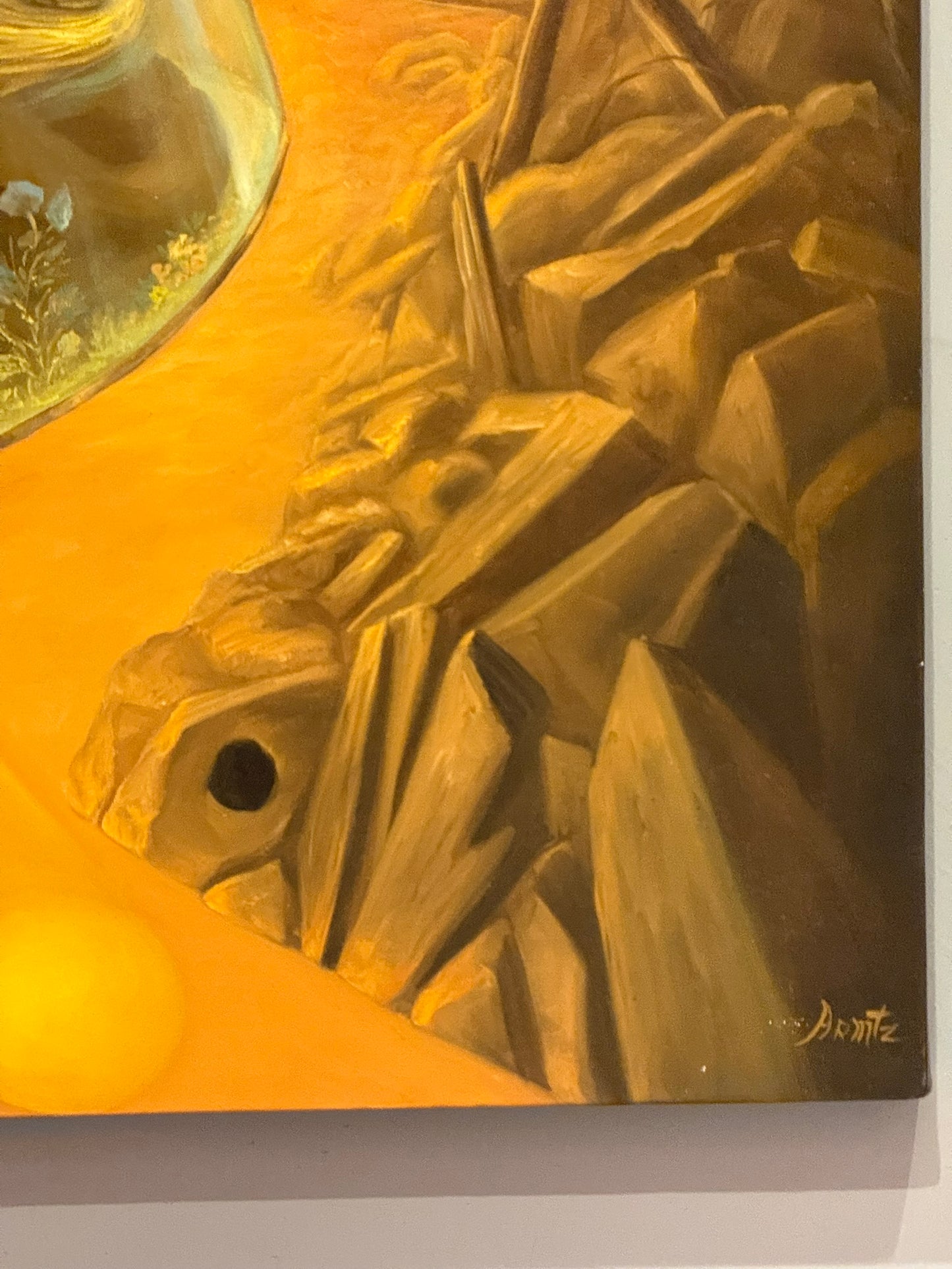 Armando Martinez – Intuición / Óleo sobre tela – 110 x 150 cm – 1/1