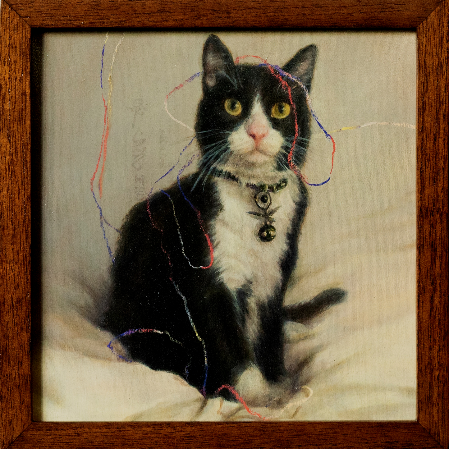 Rita Vega – Félix Colección Yoana Rodríguez / Òleo sobre lino – 25 x 25 cm – 1/1