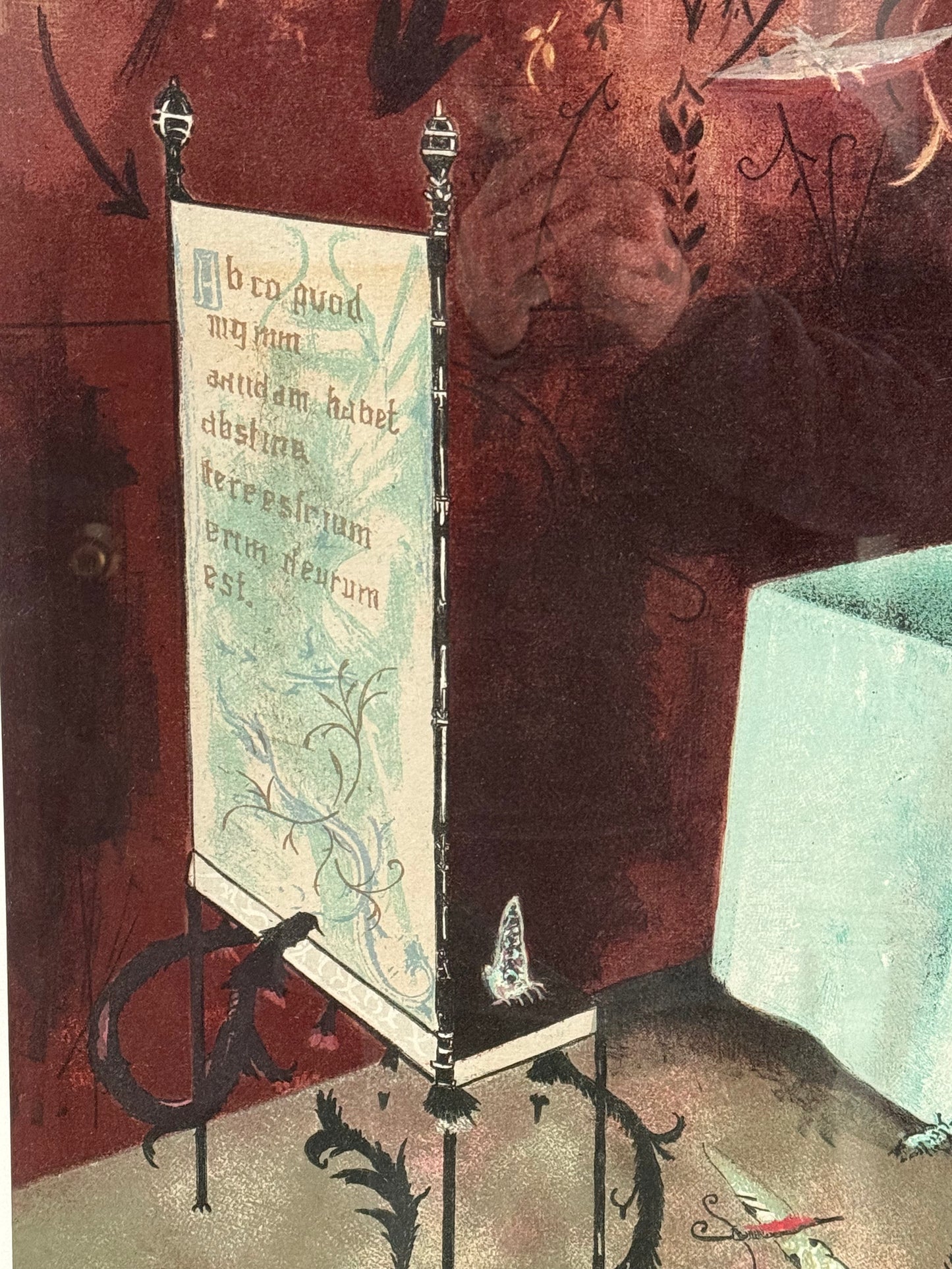 Leonora Carrington – AB EQ Quon / Litografía sobre papel – 85 x 100 cm – PT / 1