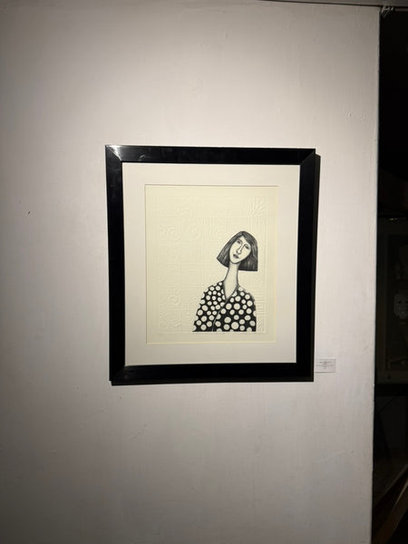 Laura Castellanos – Serenidad / Grabado sobre papel – 39 x 29 cm – 14/30