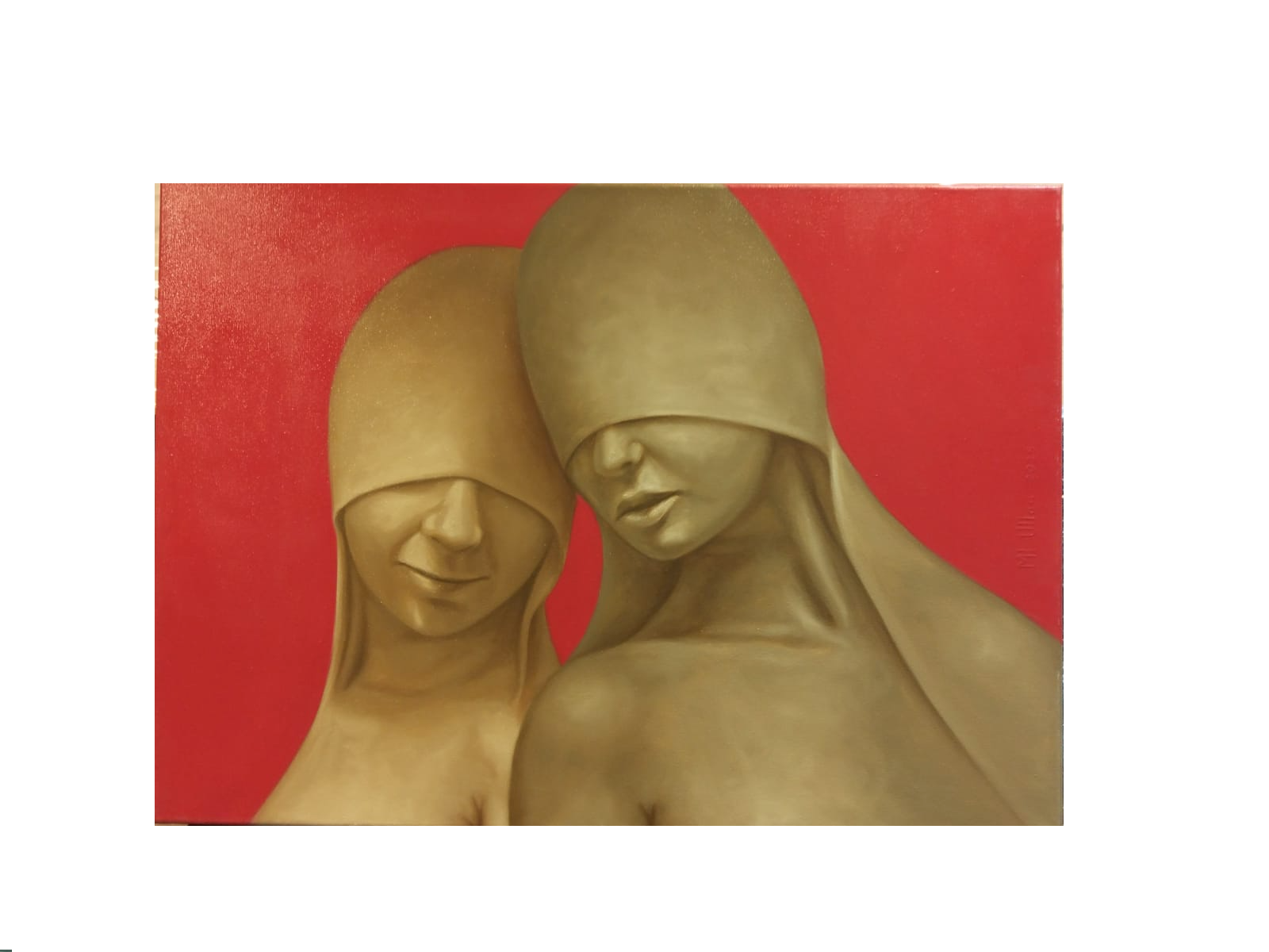 Moises Ulloa - Arenas / óleo  sobre tela  - 50 x 70 cm