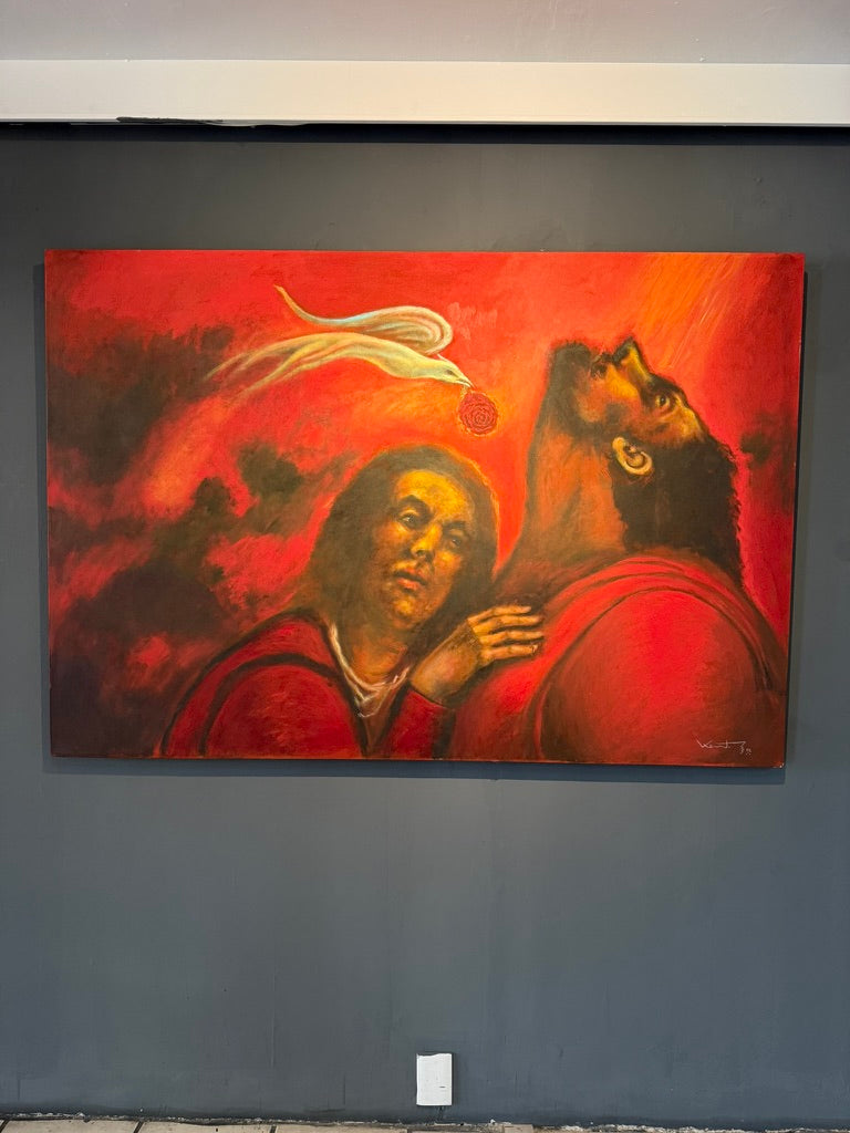 Daniel Kent – ST / Acrílico sobre tela sobre  – 160 x 110 cm – 1/1