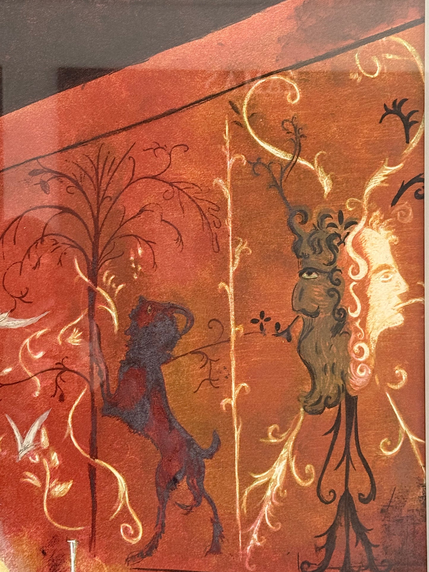 Leonora Carrington – AB EQ Quon / Litografía sobre papel – 85 x 100 cm – PT / 1