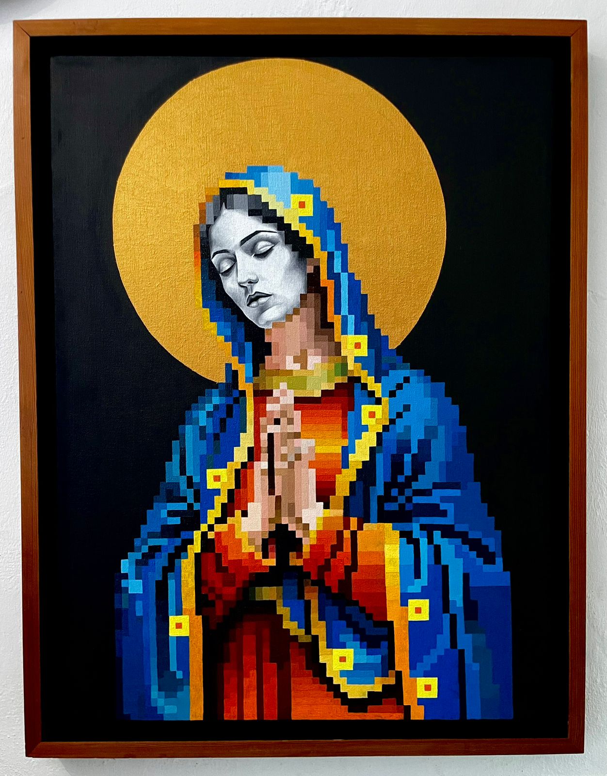 Lote AD5 / Alejandro Martínez - Prometiste estar en las malas / Óleo sobre tela - 90 x 60 cm