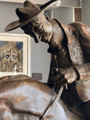 Javier Arévalo – El caballazo / Bronce a la cera perdida – 106 x 120 x 120 cm – P/A