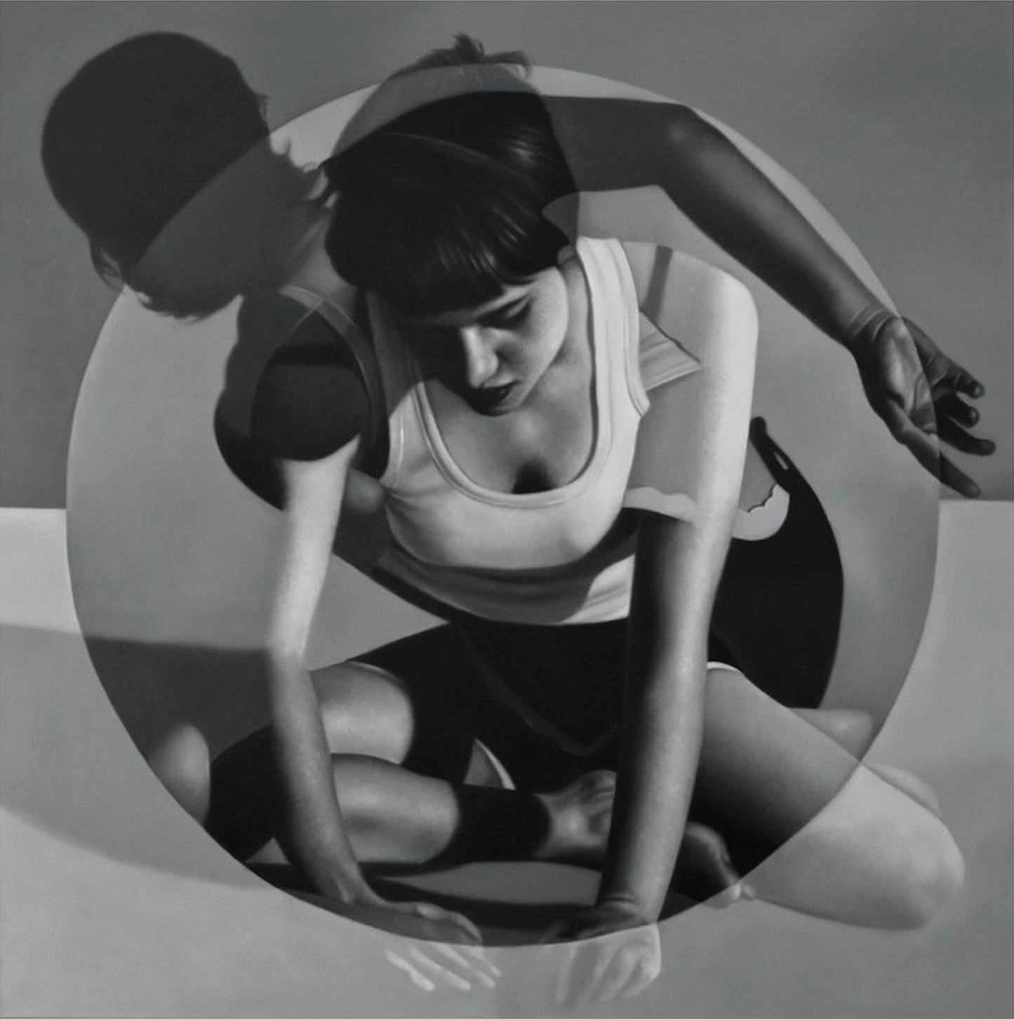 Lote 30: Paulina Goca - Surgir / Óleo sobre tela  - 90 x 90 cm