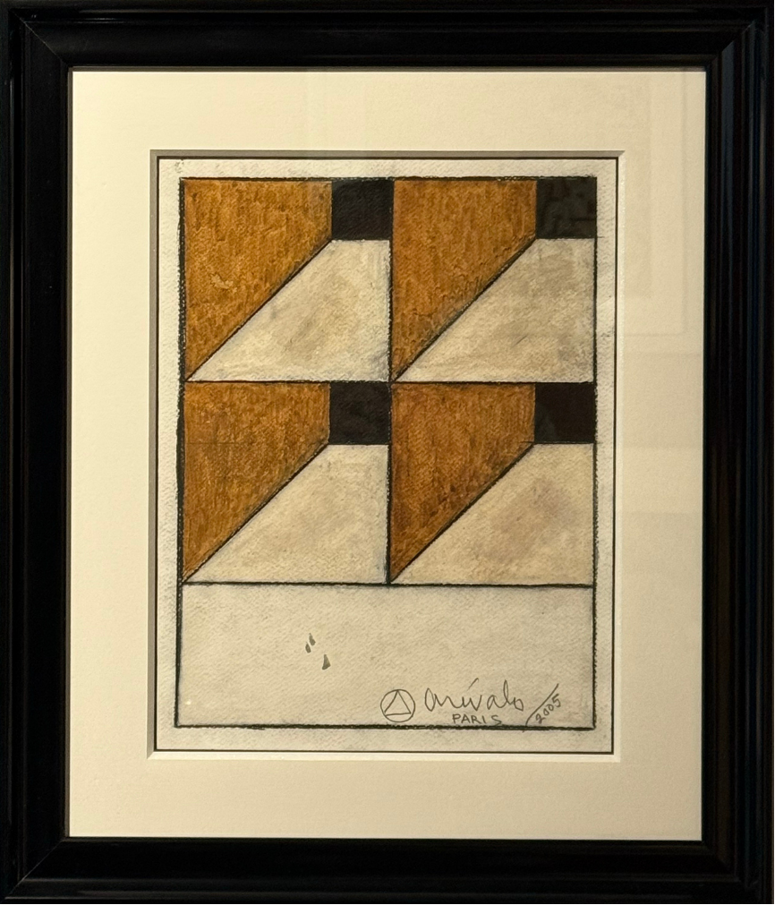 Javier Arévalo – Casa vacía / Acuarela  sobre papel – 35 x 25 cm – 46023