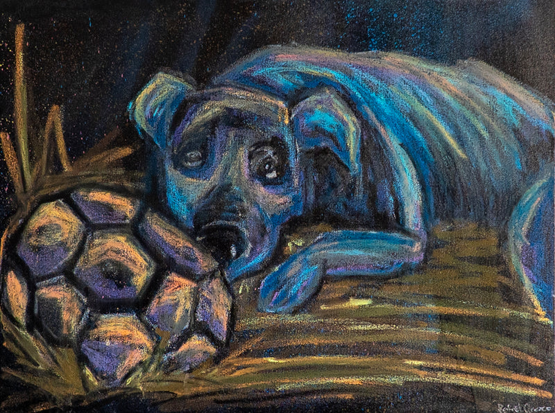 Rafael Orozco – Como perros / Mixta sobre Tela – 60 x 80 cm – 1/1