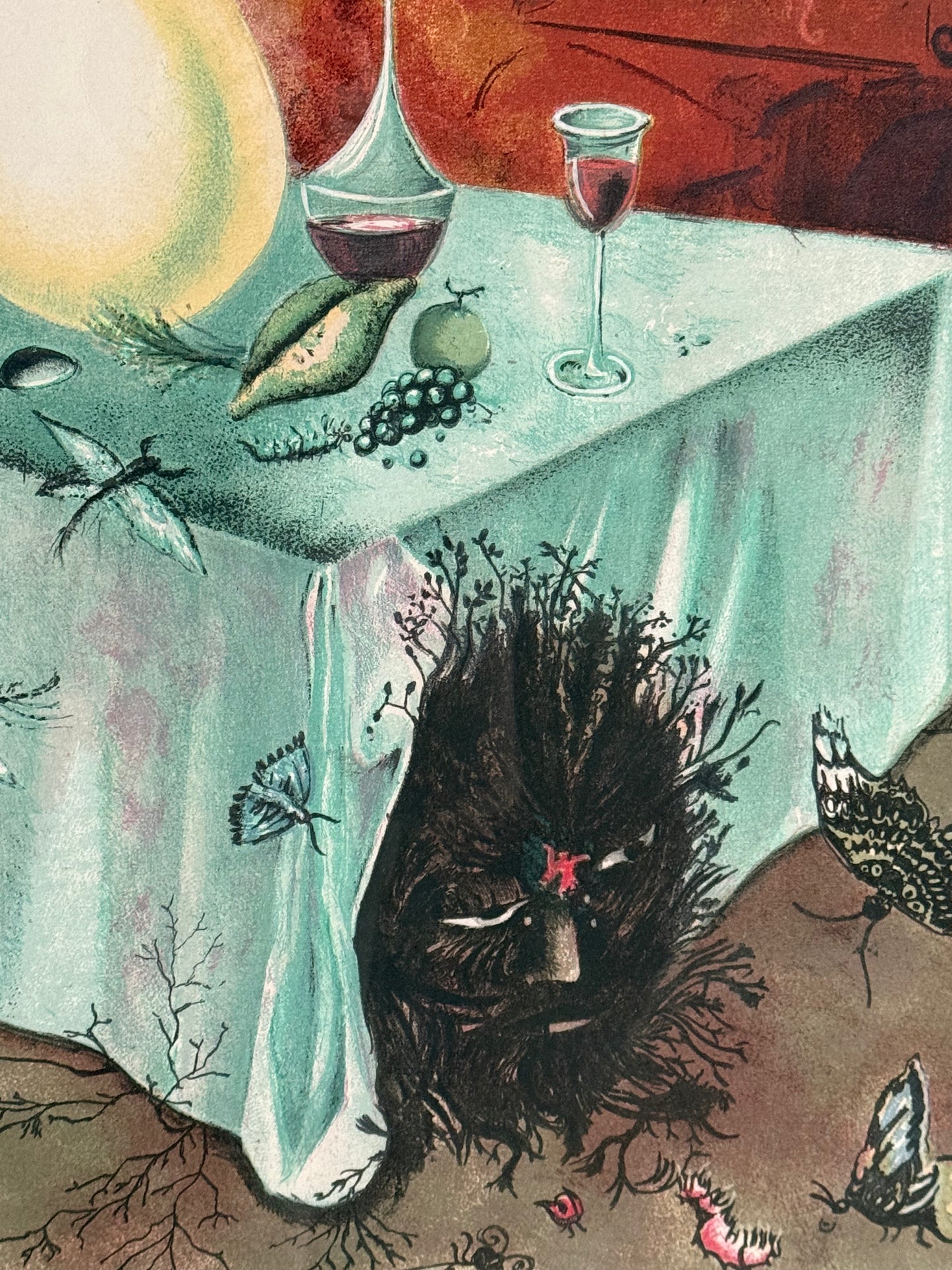 Leonora Carrington – AB EQ Quon / Litografía sobre papel – 85 x 100 cm – PT / 1