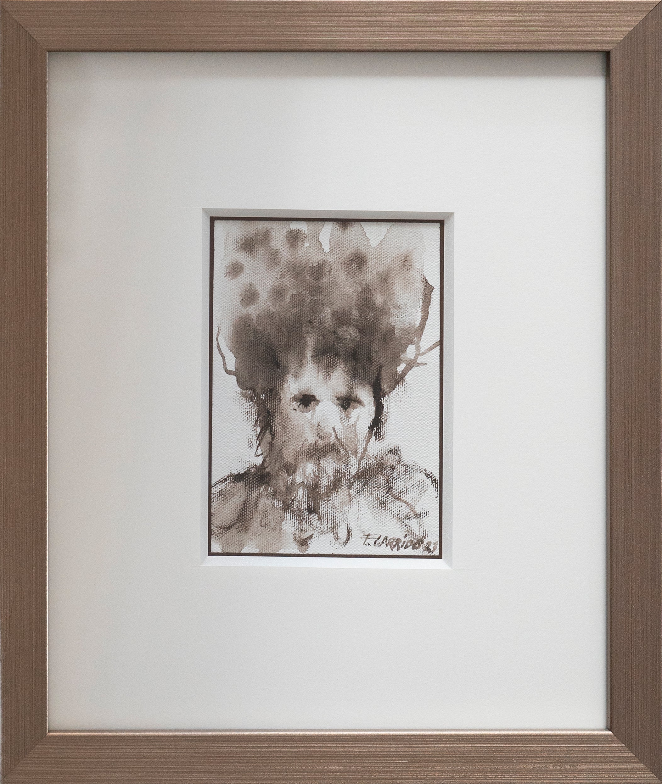 Fernando Garrido – Micro Cosmo 1 / Óleo sobre tela – 15 x 20 cm – 1/1