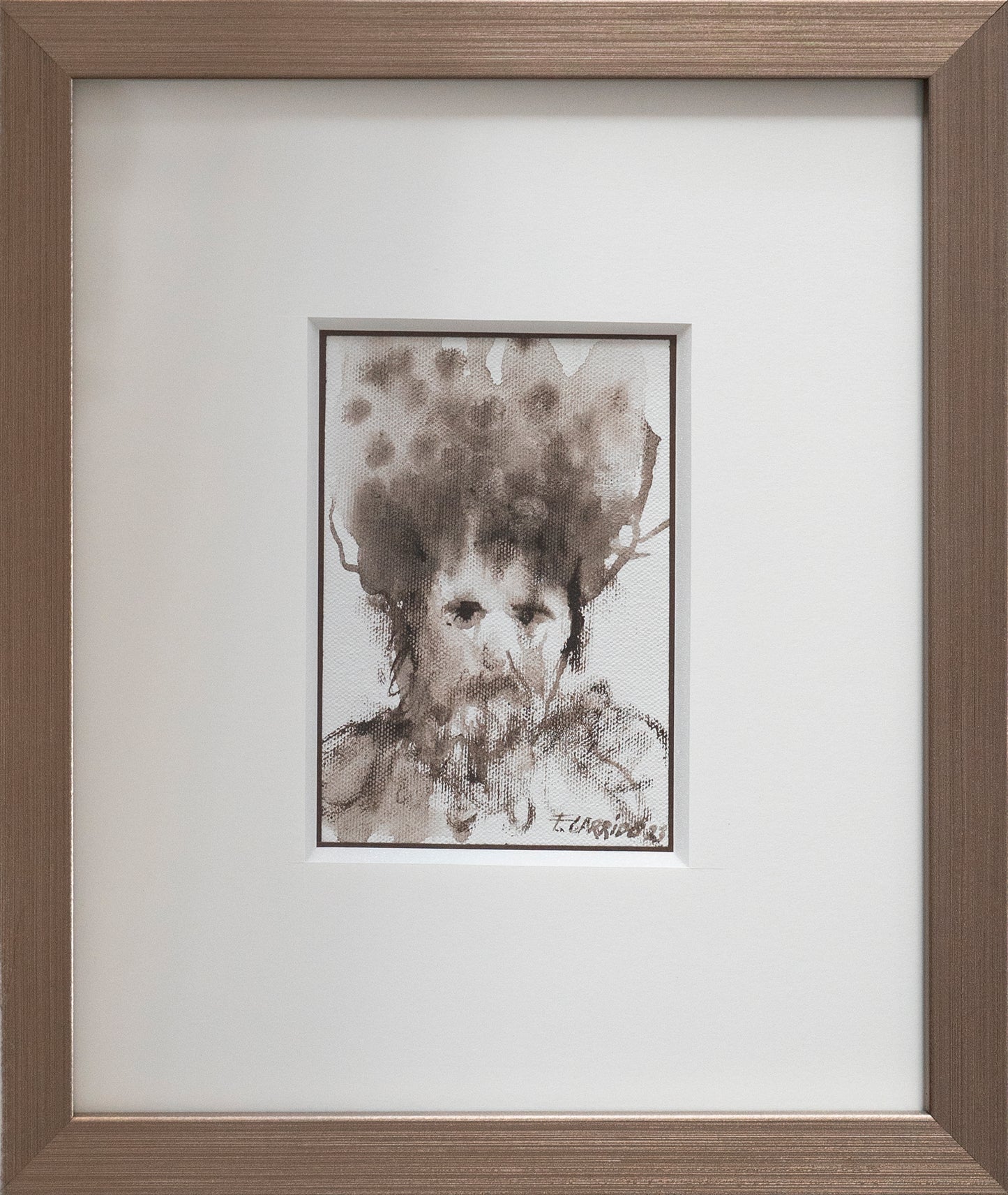 Fernando Garrido – Micro Cosmo 1 / Óleo sobre tela – 15 x 20 cm – 1/1