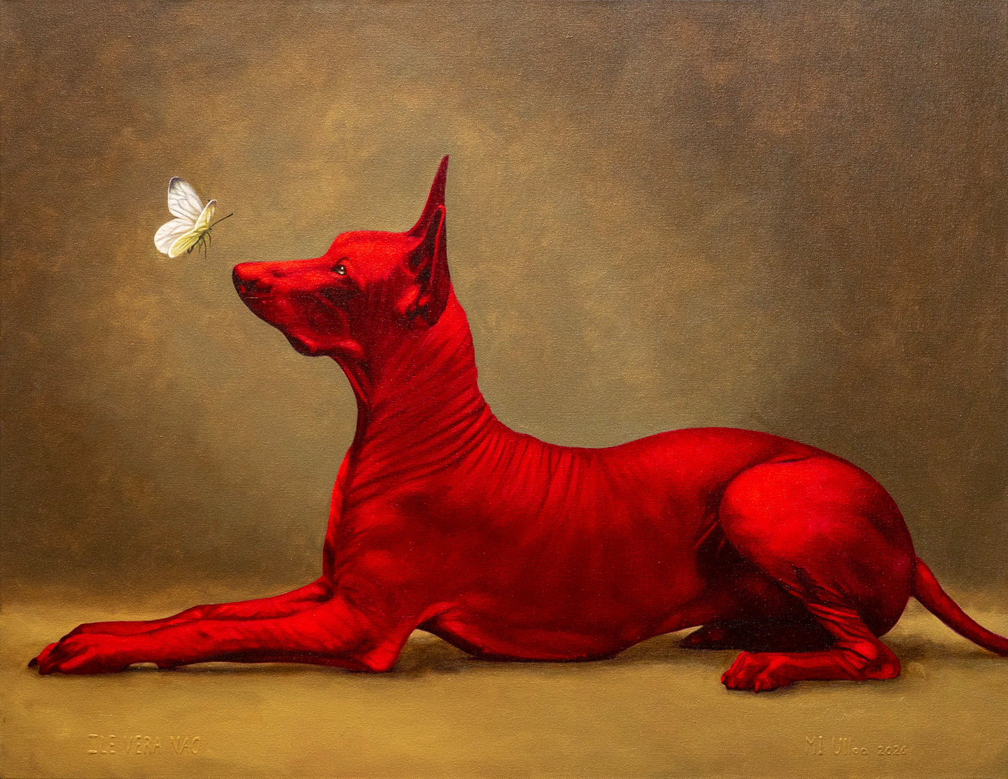 Moises Ulloa – Recuerdo / Óleo sobre tela – 90 x 70 cm – 1/1