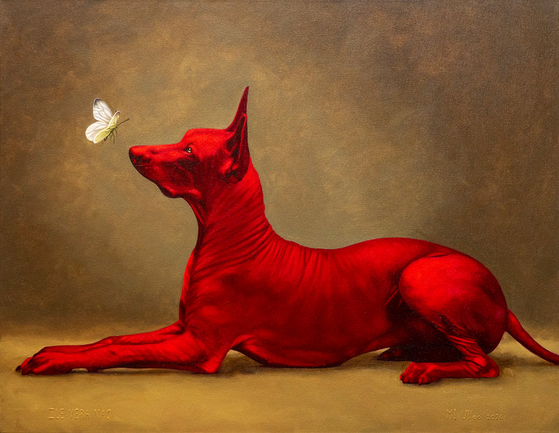 Moises Ulloa – Recuerdo / Óleo sobre tela – 90 x 70 cm – 1/1