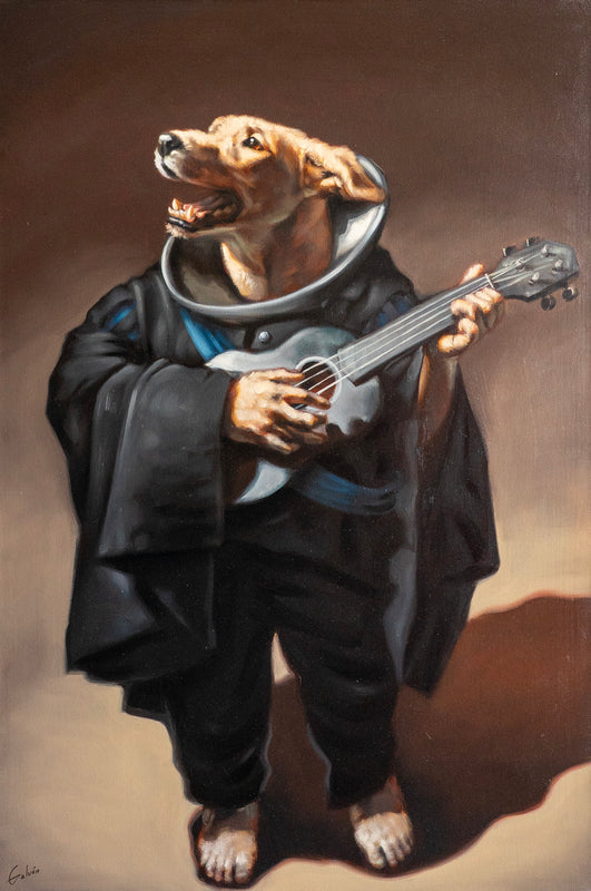 José Luis López Galván – Cane castrati 26 / Óleo sobre tela – 80 x 120 cm – 1/1
