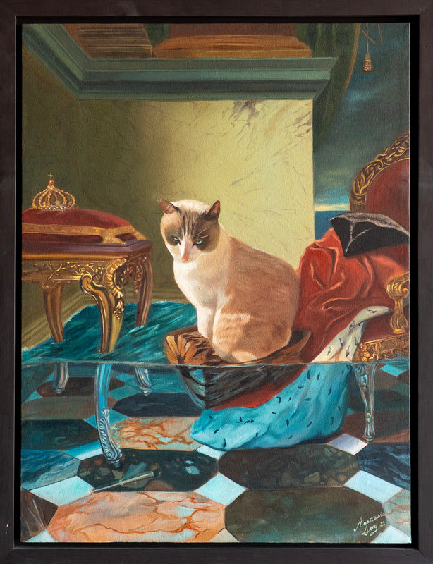 Anastasia Sergeevna – Buscando a felipe IV Rey de Nápoles / Óleo sobre tela – 60 x 80 cm – 1/1