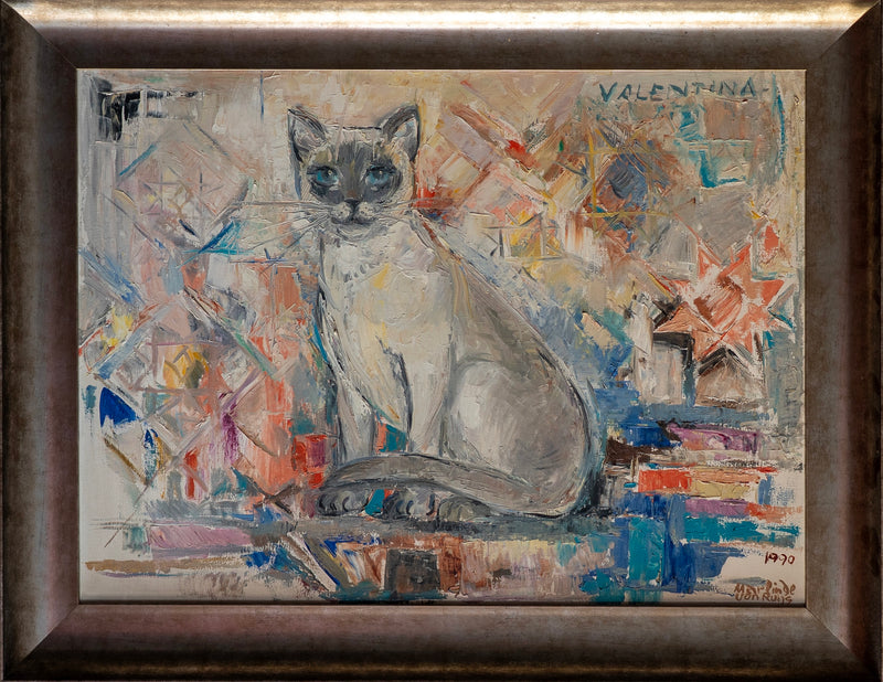 Marlinde Von Ruhs – Valentina (colección privada) / Óleo sobre tela – 80 x 60 cm – 1/1