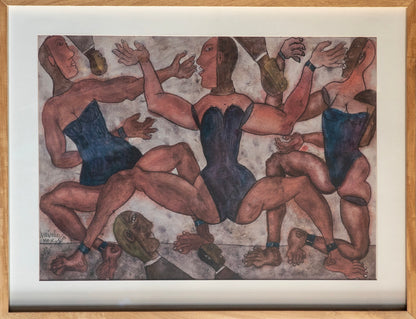Javier Arévalo – ST El baile / Serigrafía sobre papel – 75 x 56 cm – 20/25