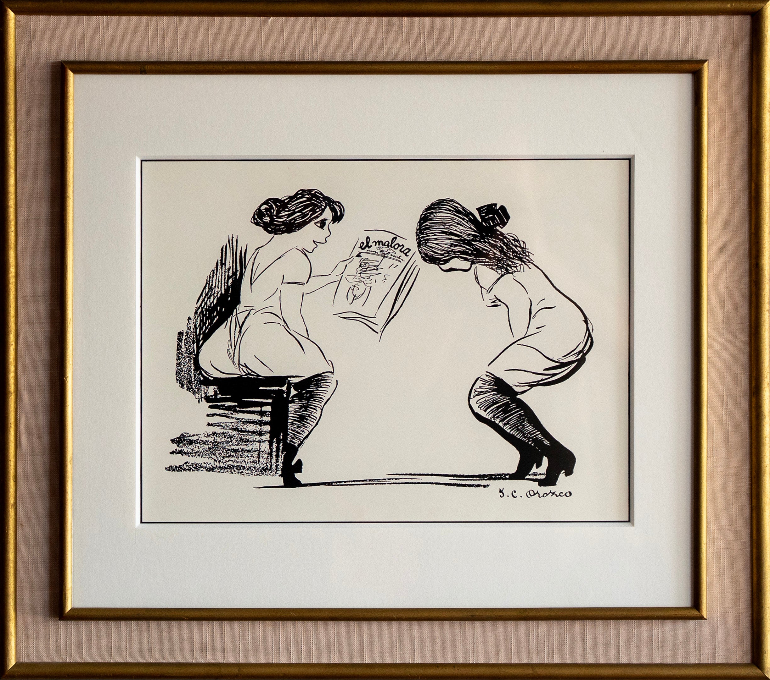 José Clemente Orozco - Un Triunfo / Serigrafía sobre papel - 50 x 35 cm