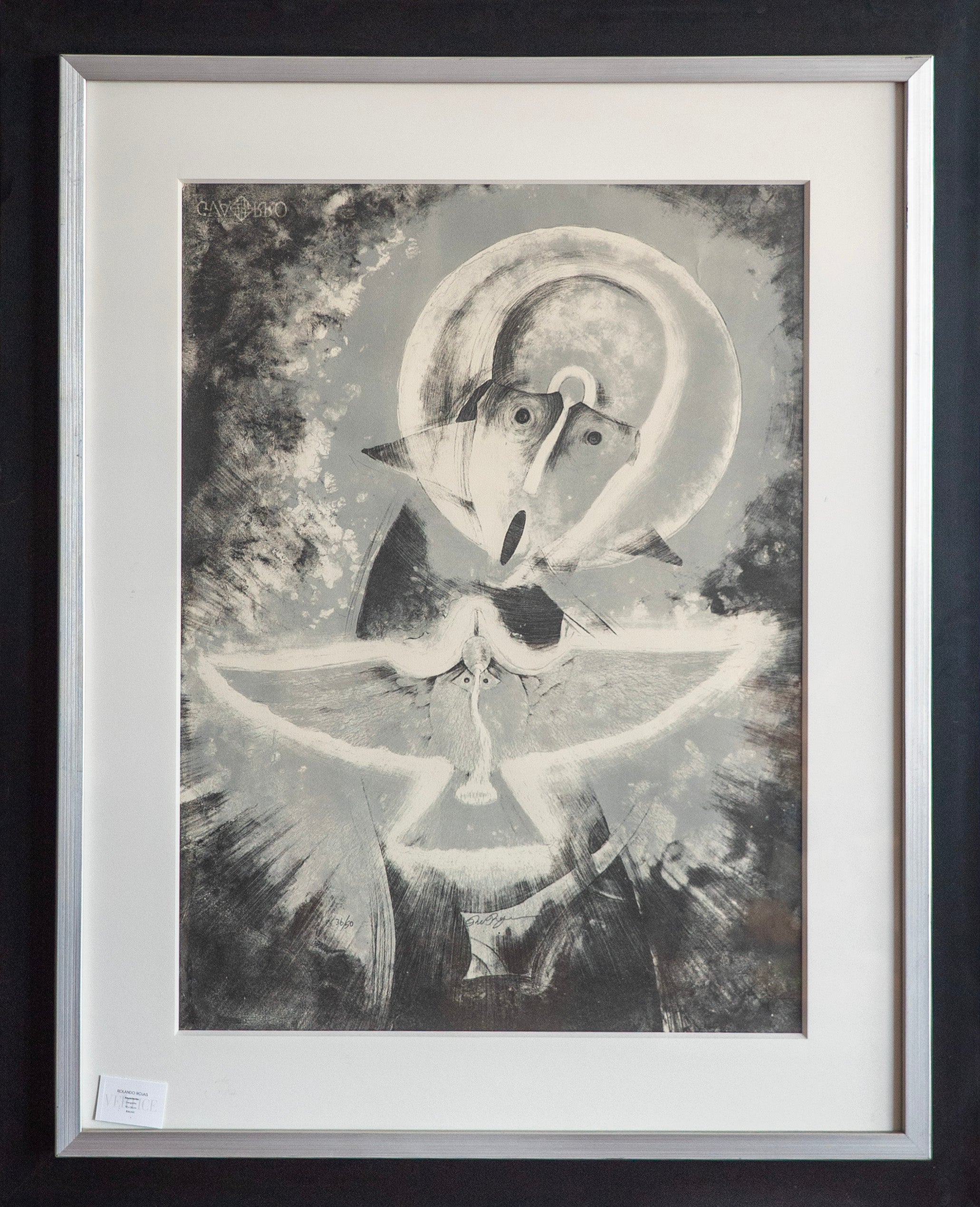 Rolando Rojas - Anunciación / Serigrafía sobre papel - 50 x 70 cm