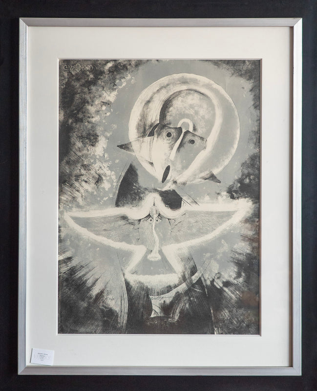 Rolando Rojas - Anunciación / Serigrafía sobre papel - 50 x 70 cm